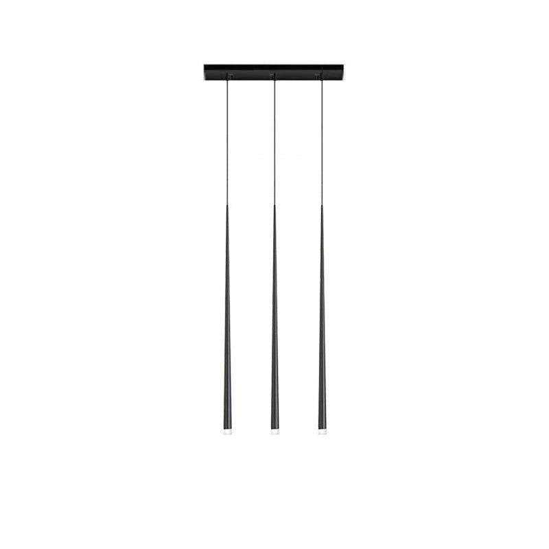 Lustra Chandelier Élancé Noir Minimaliste - Neutralighting