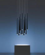 Lustra Chandelier Élancé Noir Minimaliste - Neutralighting