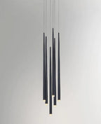Lustra Chandelier Élancé Noir Minimaliste - Neutralighting