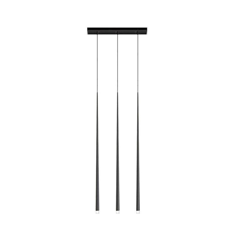 Lustra Chandelier Élancé Noir Minimaliste - Neutralighting