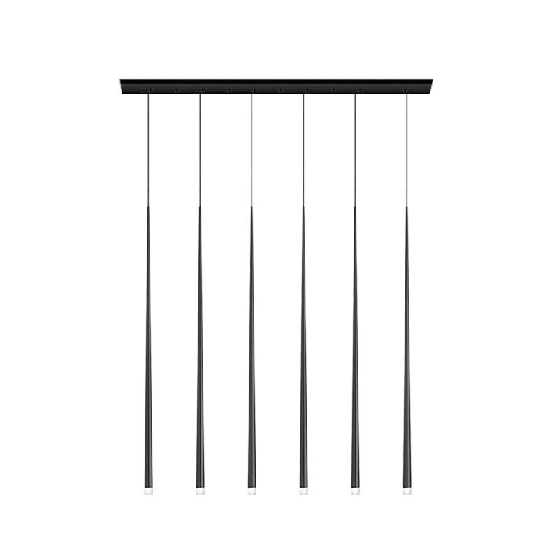 Lustra Chandelier Élancé Noir Minimaliste - Neutralighting
