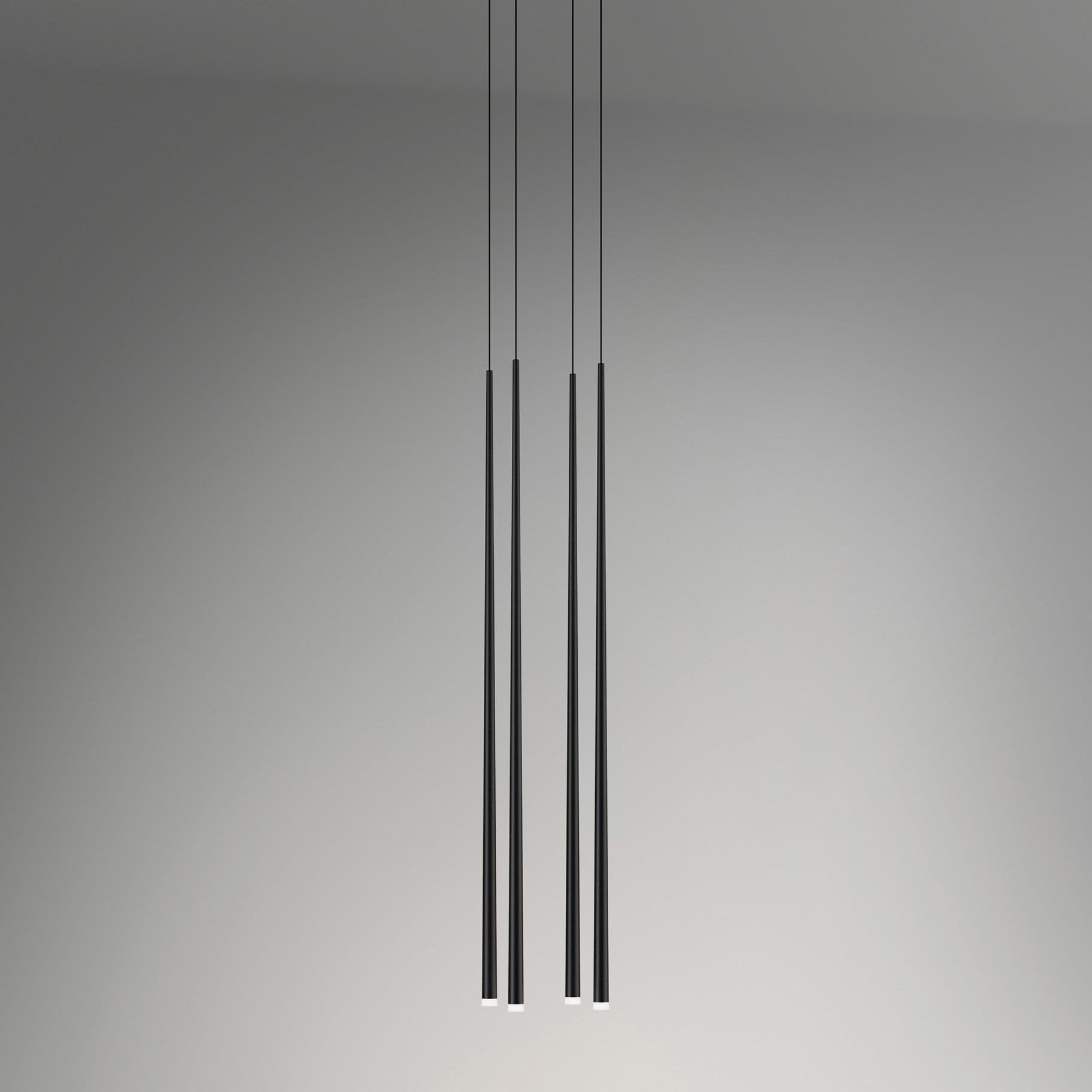 Lustra Chandelier Élancé Noir Minimaliste - Neutralighting