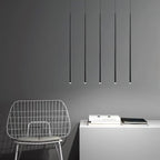 Lustra Chandelier Élancé Noir Minimaliste - Neutralighting