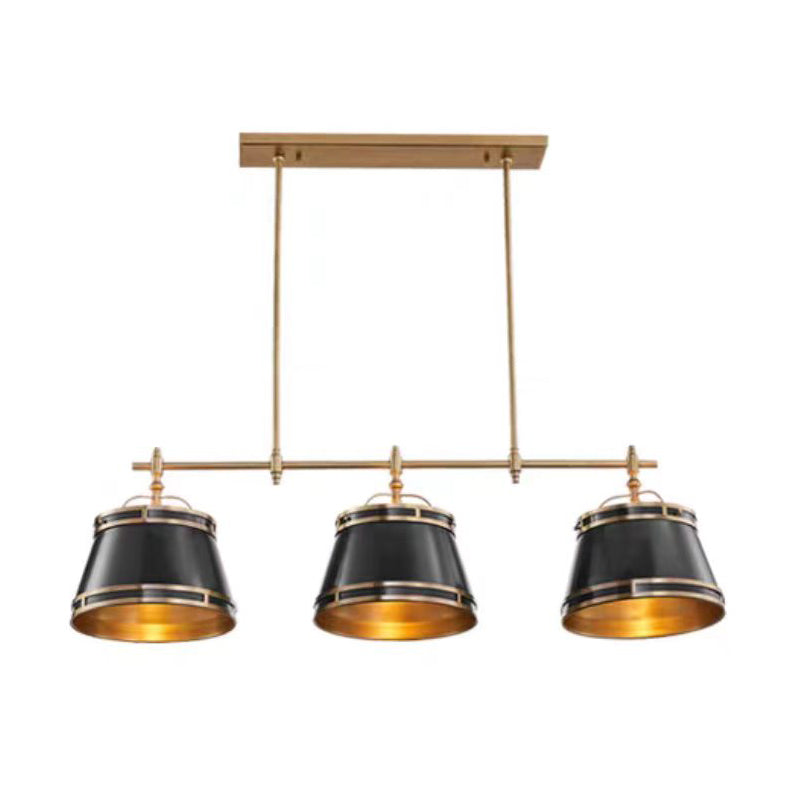 Ulphaion Ancien Industriel Laiton Métal Lustre - Neutralighting