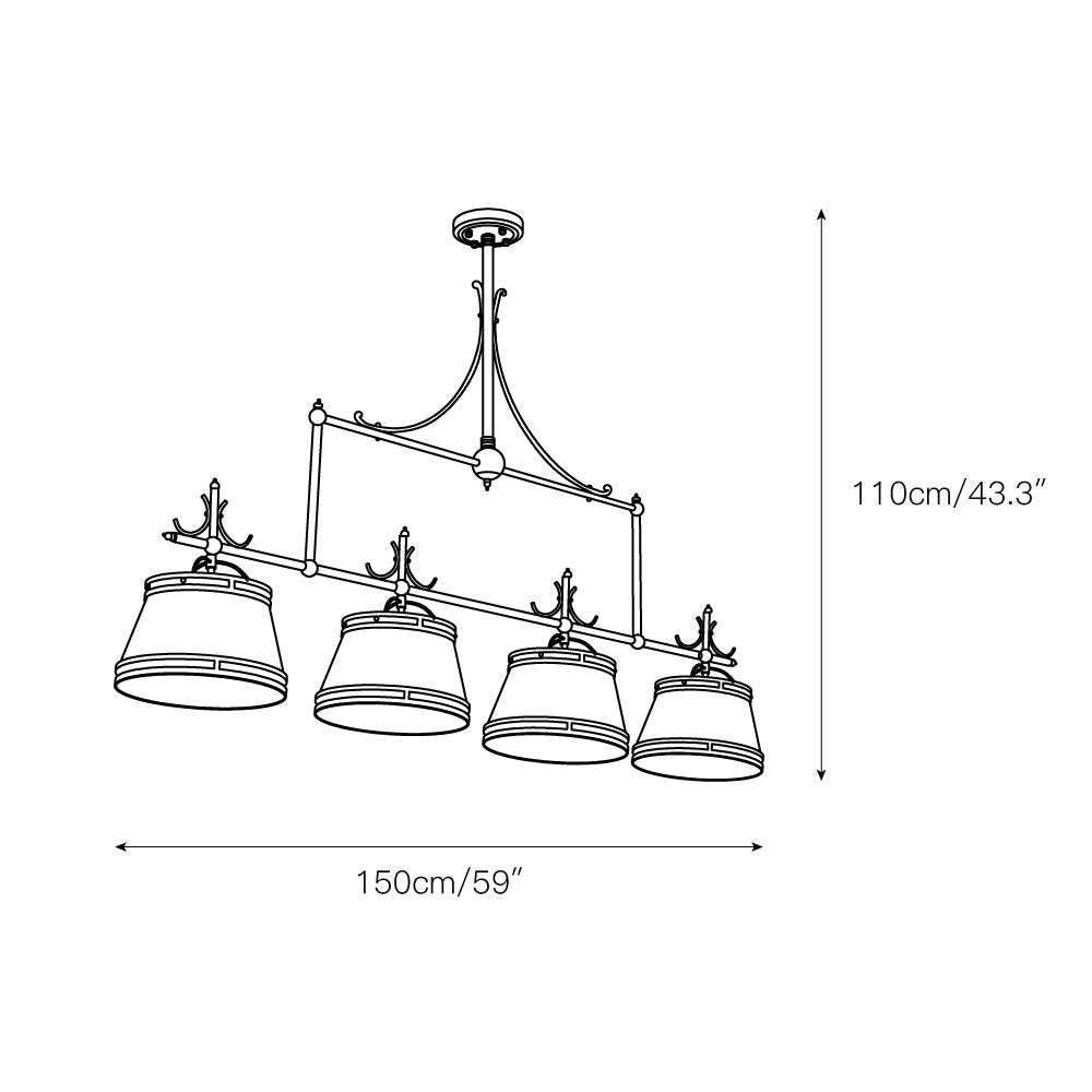 Ulphaion Ancien Industriel Laiton Métal Lustre - Neutralighting