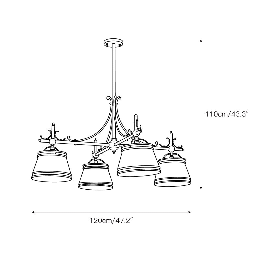 Ulphaion Ancien Industriel Laiton Métal Lustre - Neutralighting