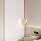 Lunarae Suspension Croissant en Travertin - Neutralighting