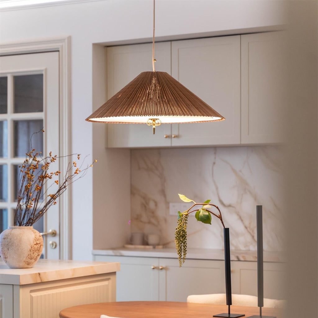 Feyla Lampe Suspension Tissée Naturelle - Neutralighting
