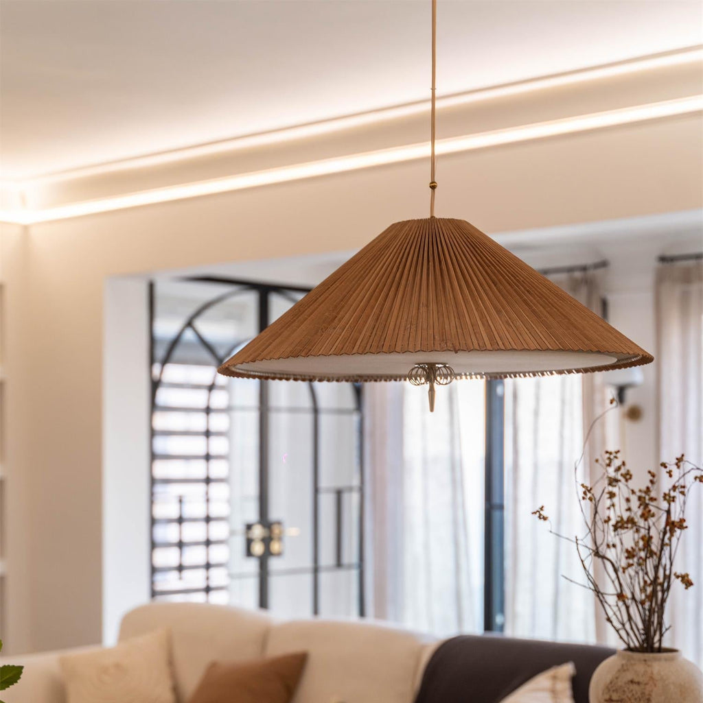 Feyla Lampe Suspension Tissée Naturelle - Neutralighting