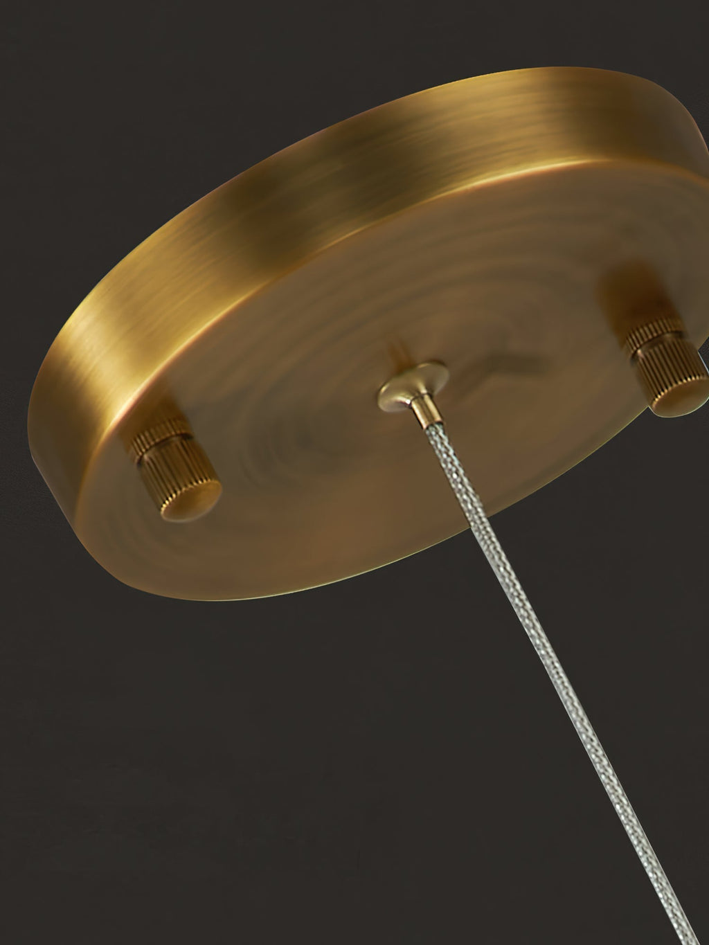 Utalionis Moderne Minimaliste Laiton Albâtre Suspension - Neutralighting