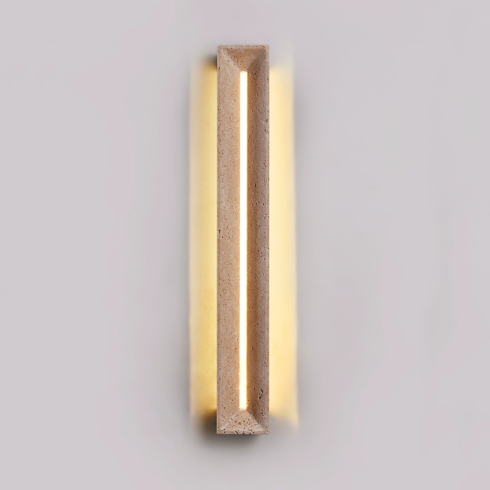 Anoren Applique Murale Minimaliste en Travertin - Neutralighting