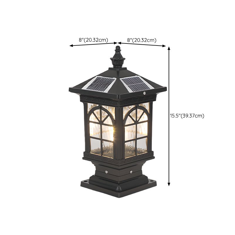 Ray Lumière Solaire Extérieure Métal Classique - Neutralighting