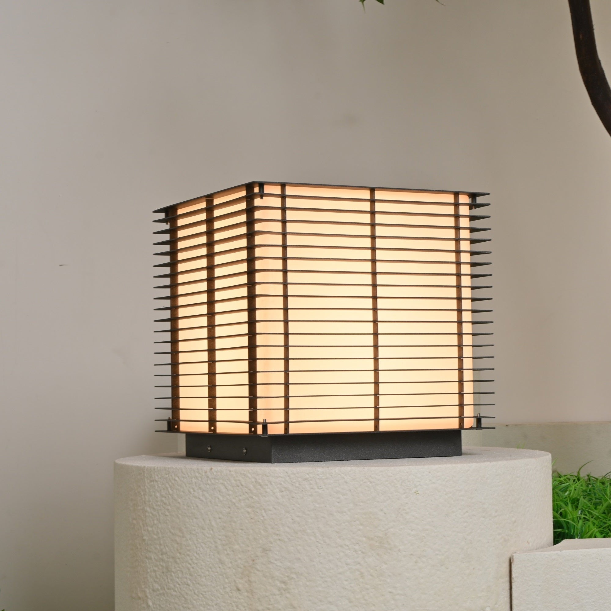 Eryon Lampe Solaire À Grille Extérieure - Neutralighting