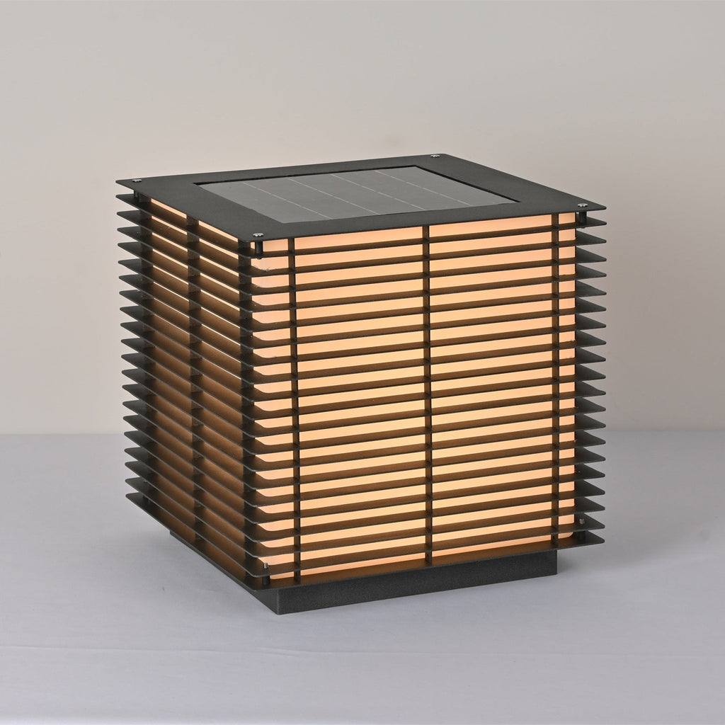 Eryon Lampe Solaire À Grille Extérieure - Neutralighting