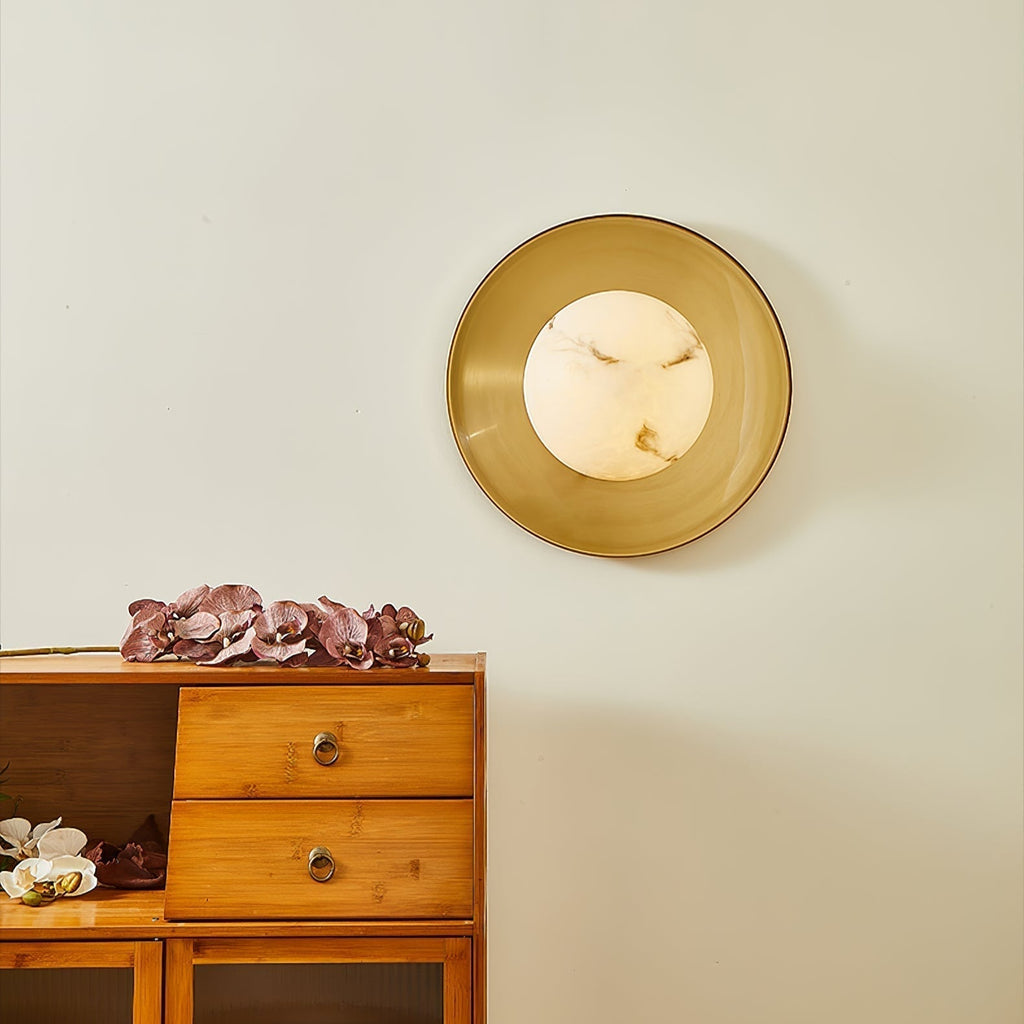 Evareth Applique Murale Moderne en Verre Nuage - Neutralighting