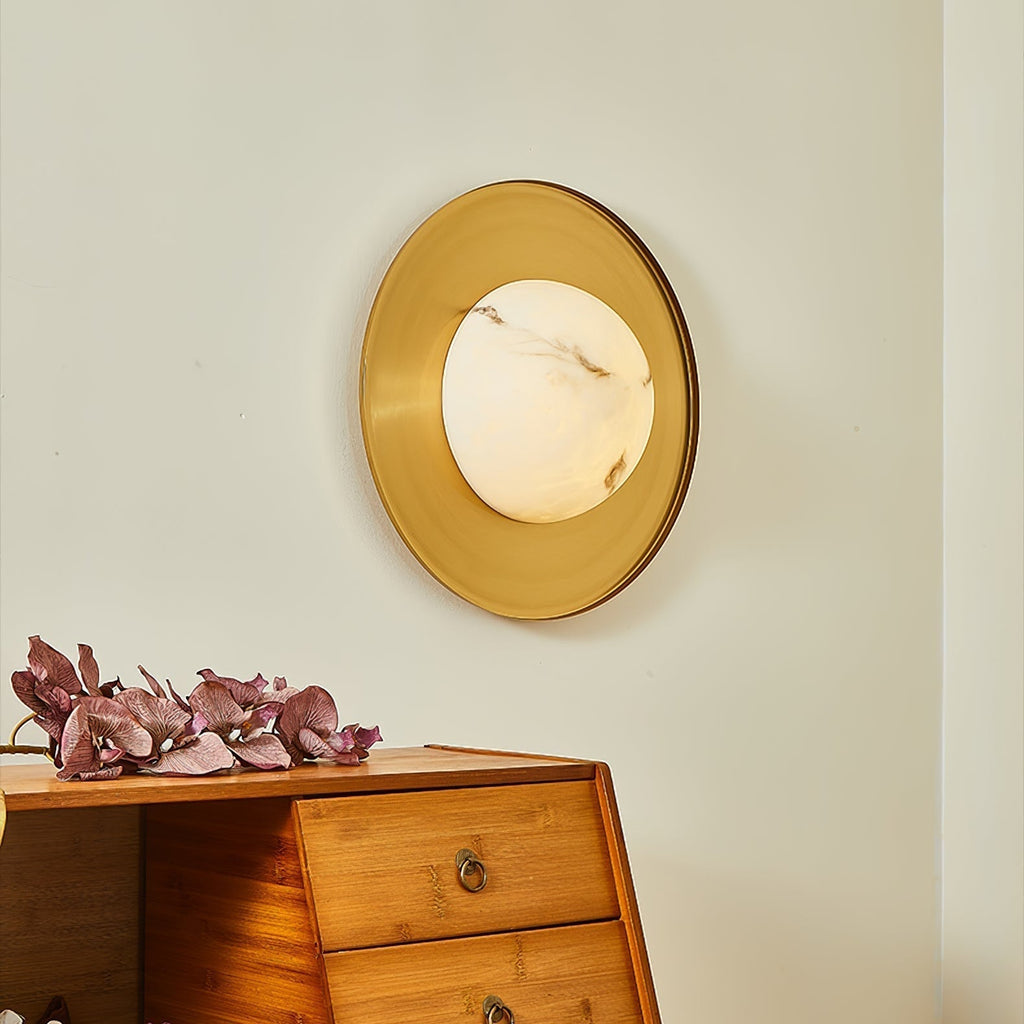 Evareth Applique Murale Moderne en Verre Nuage - Neutralighting