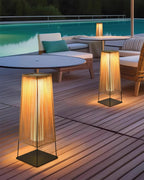 Solara Lampe de Poteau Extérieure à Lames Verticales - Neutralighting
