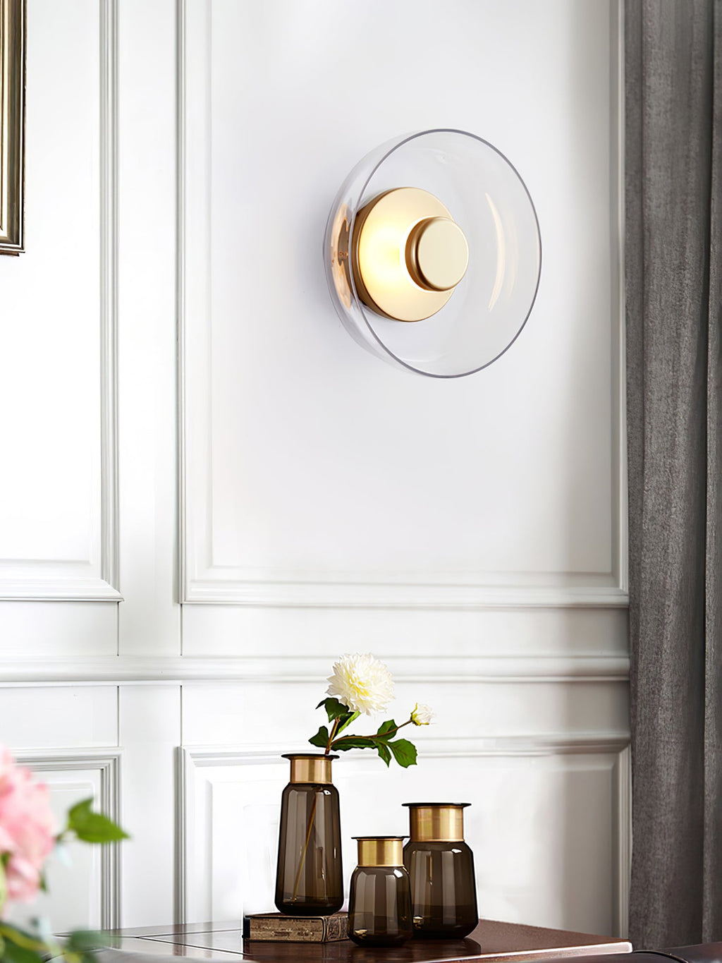 Crux Applique Murale Moderne Minimaliste en Laiton - Neutralighting