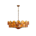 Aurora Chandelier Disque Verre Murano Vintage - Neutralighting
