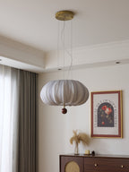 Vasilen Lampe Plafonnier Premium Art Nordic Ballon Bois Tissu - Neutralighting