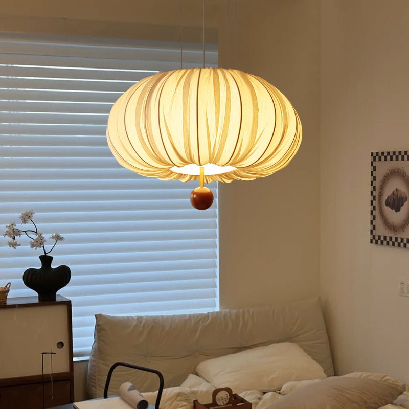 Vasilen Lampe Plafonnier Premium Art Nordic Ballon Bois Tissu - Neutralighting