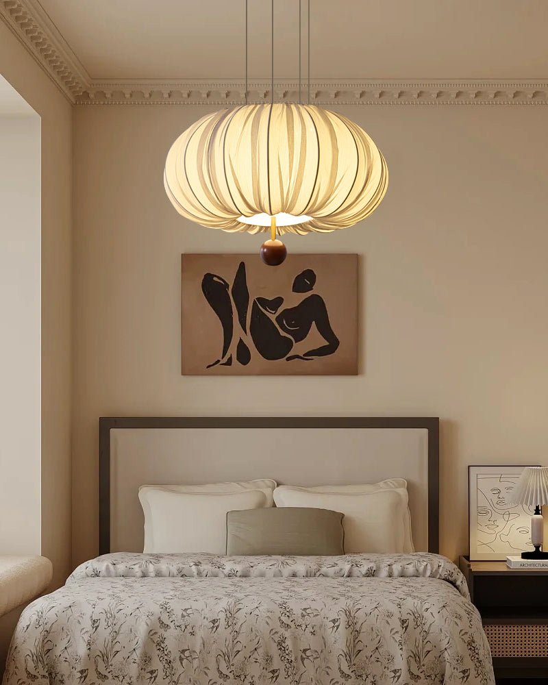 Vasilen Lampe Plafonnier Premium Art Nordic Ballon Bois Tissu - Neutralighting