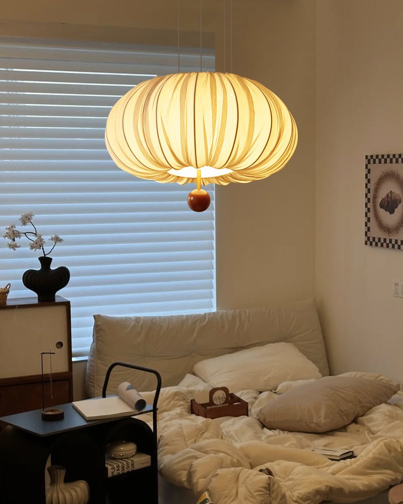 Vasilen Lampe Plafonnier Premium Art Nordic Ballon Bois Tissu - Neutralighting