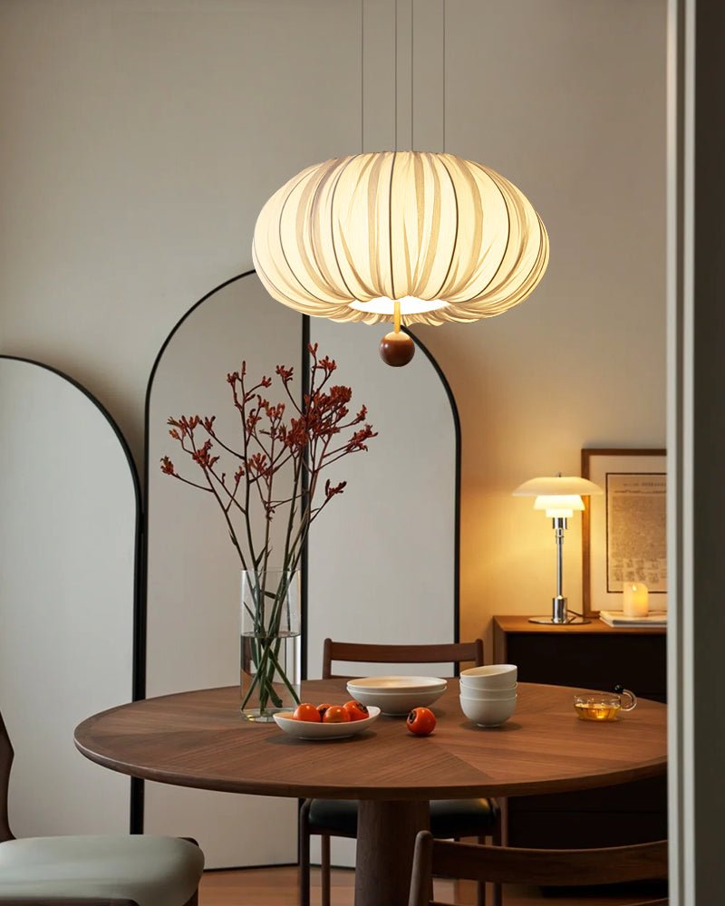 Vasilen Lampe Plafonnier Premium Art Nordic Ballon Bois Tissu - Neutralighting