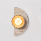 Seraphina Travertin Applique Lumière - Neutralighting
