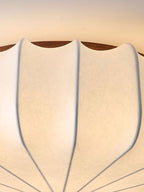 Zotala Pétale Tissu Bois Encastré Plafonnier Lumière - Neutralighting