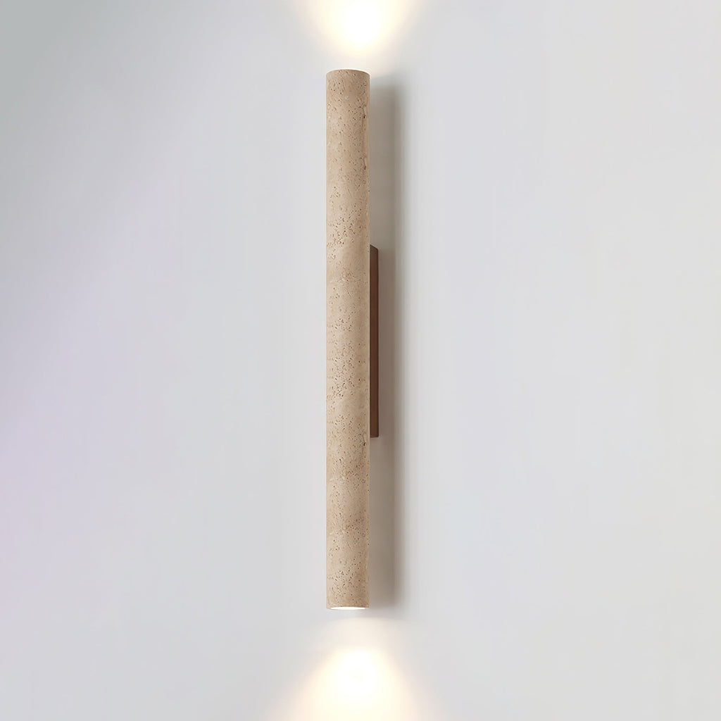 Olvaros Applique Murale Cylindre Mince Travertin - Neutralighting