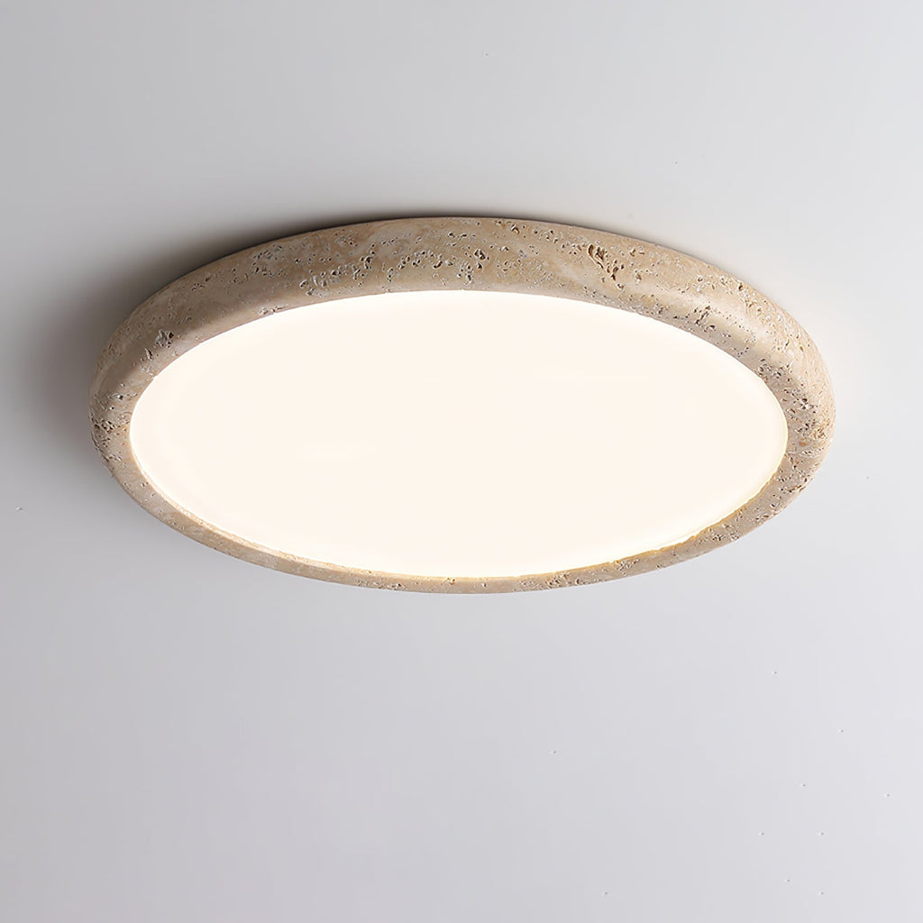Aurrina Plafonnier Cadre Anneau en Travertin - Neutralighting
