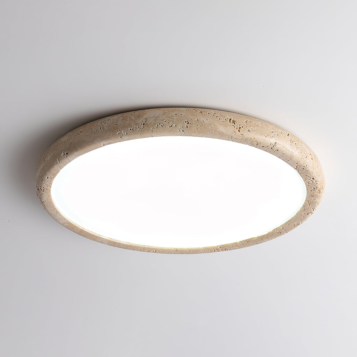 Aurrina Plafonnier Cadre Anneau en Travertin - Neutralighting