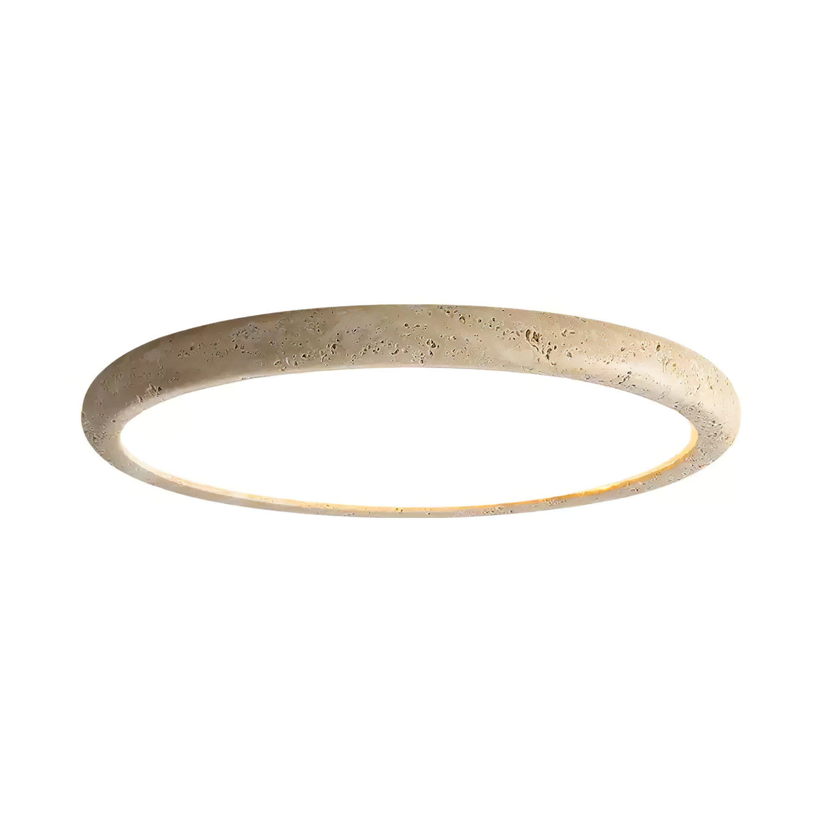 Aurrina Plafonnier Cadre Anneau en Travertin - Neutralighting
