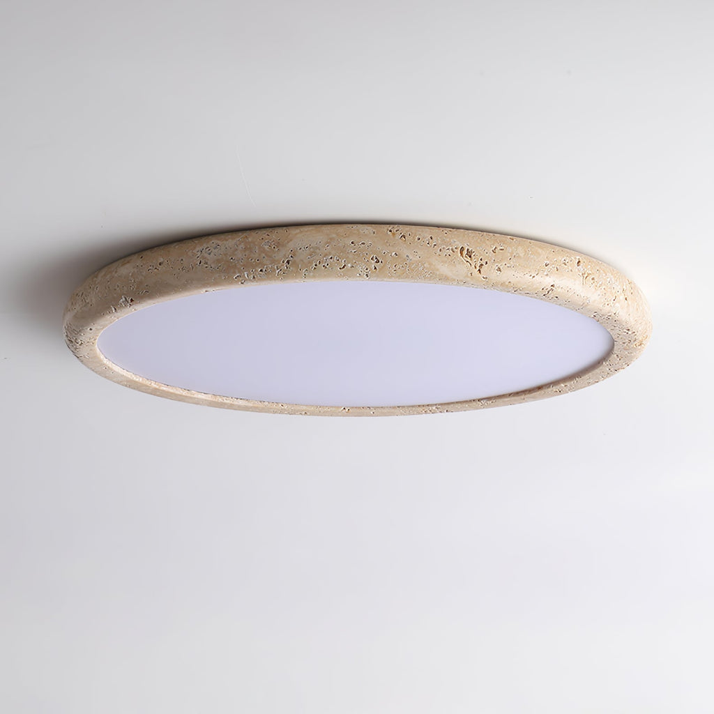 Aurrina Plafonnier Cadre Anneau en Travertin - Neutralighting