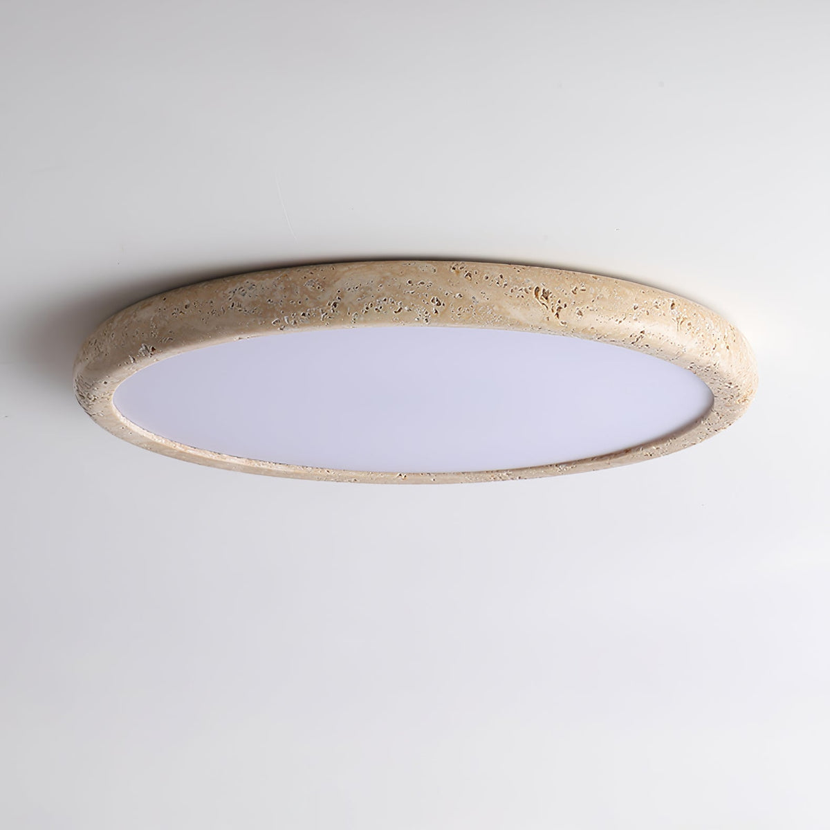 Aurrina Plafonnier Cadre Anneau en Travertin - Neutralighting