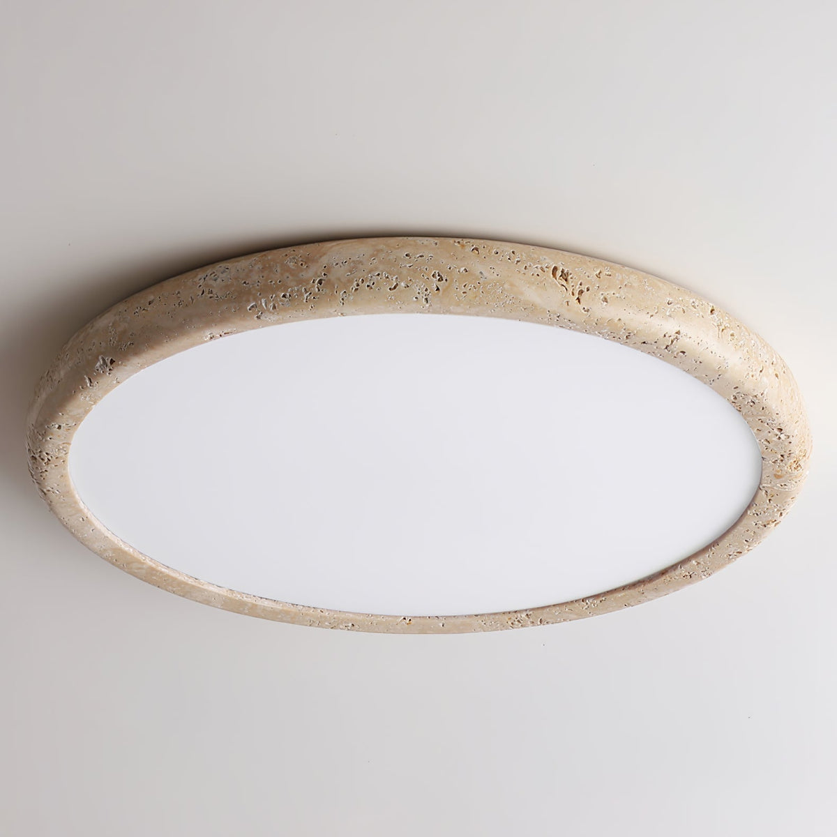 Aurrina Plafonnier Cadre Anneau en Travertin - Neutralighting
