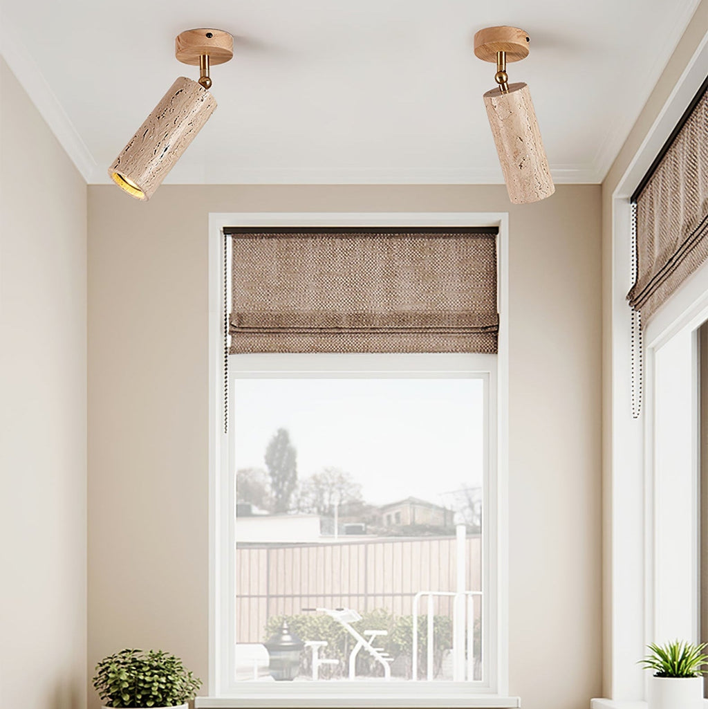 Mycaran Suspension Minimaliste en Travertin - Neutralighting