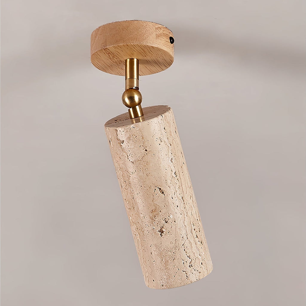 Mycaran Suspension Minimaliste en Travertin - Neutralighting