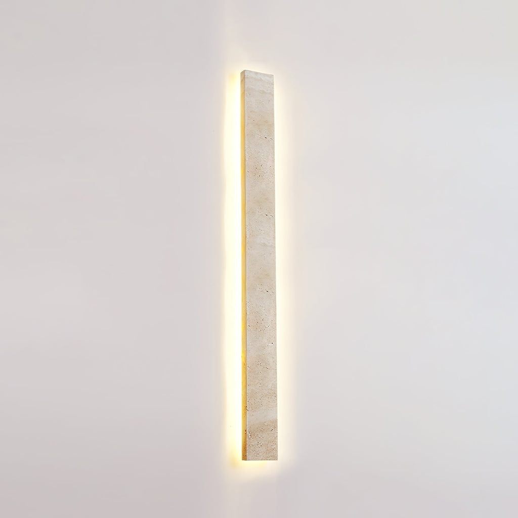 Olnorir Applique Murale Rectangulaire Mince en Travertin - Neutralighting