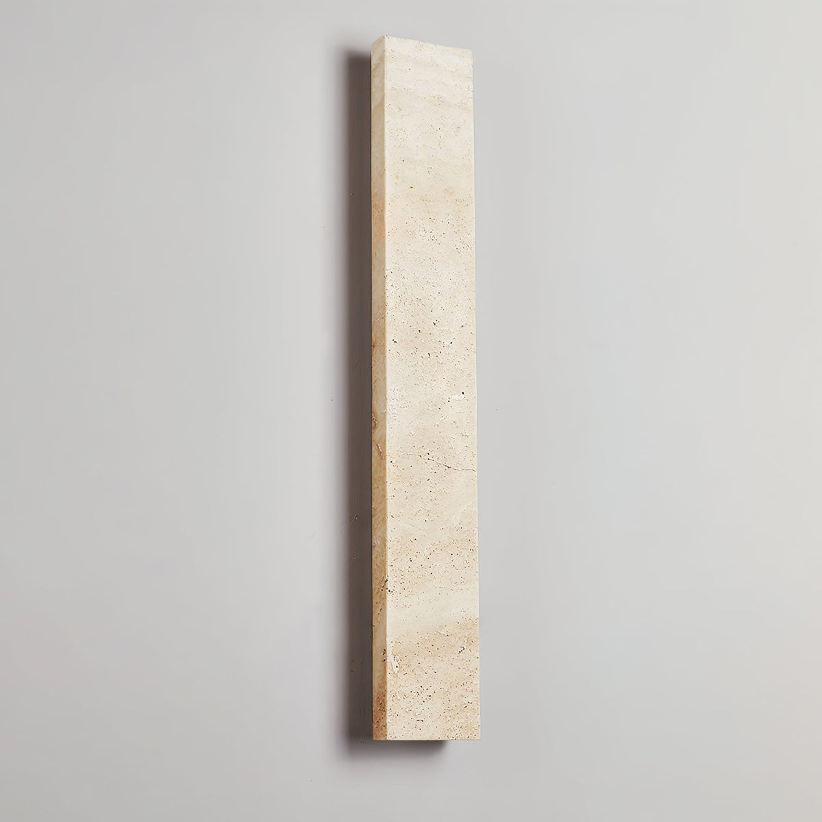 Olnorir Applique Murale Rectangulaire Mince en Travertin - Neutralighting