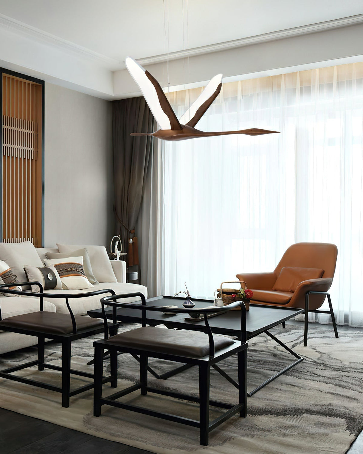 Flora Suspension Moderne en Bois - Neutralighting