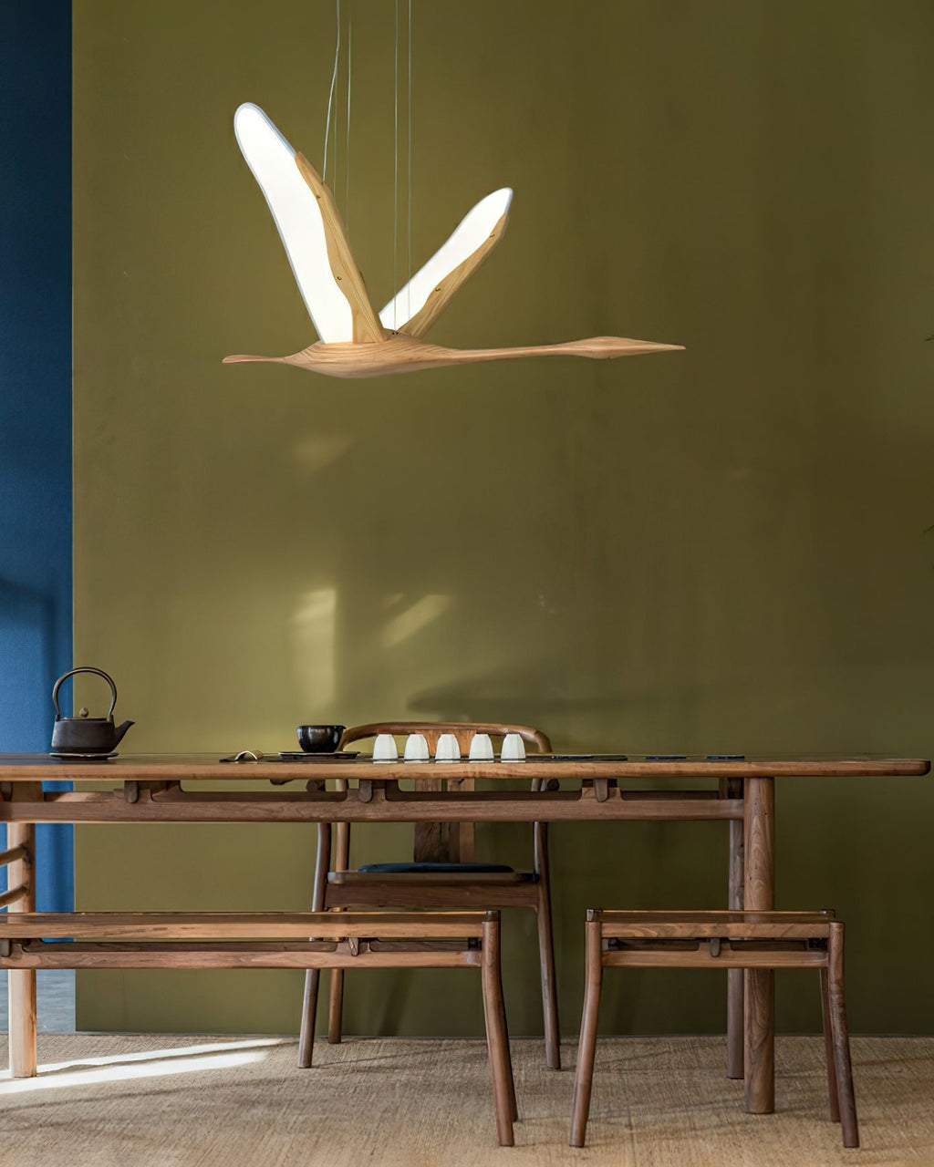 Flora Suspension Moderne en Bois - Neutralighting