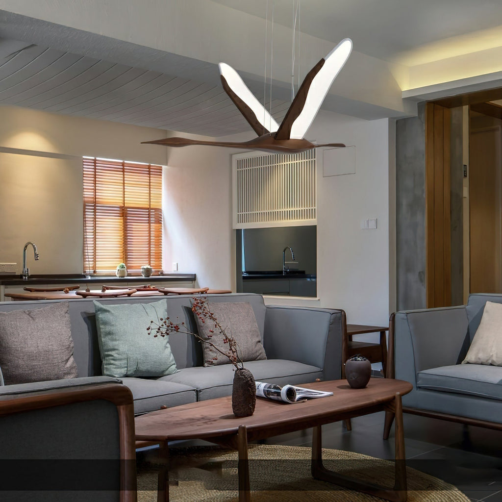 Flora Suspension Moderne en Bois - Neutralighting