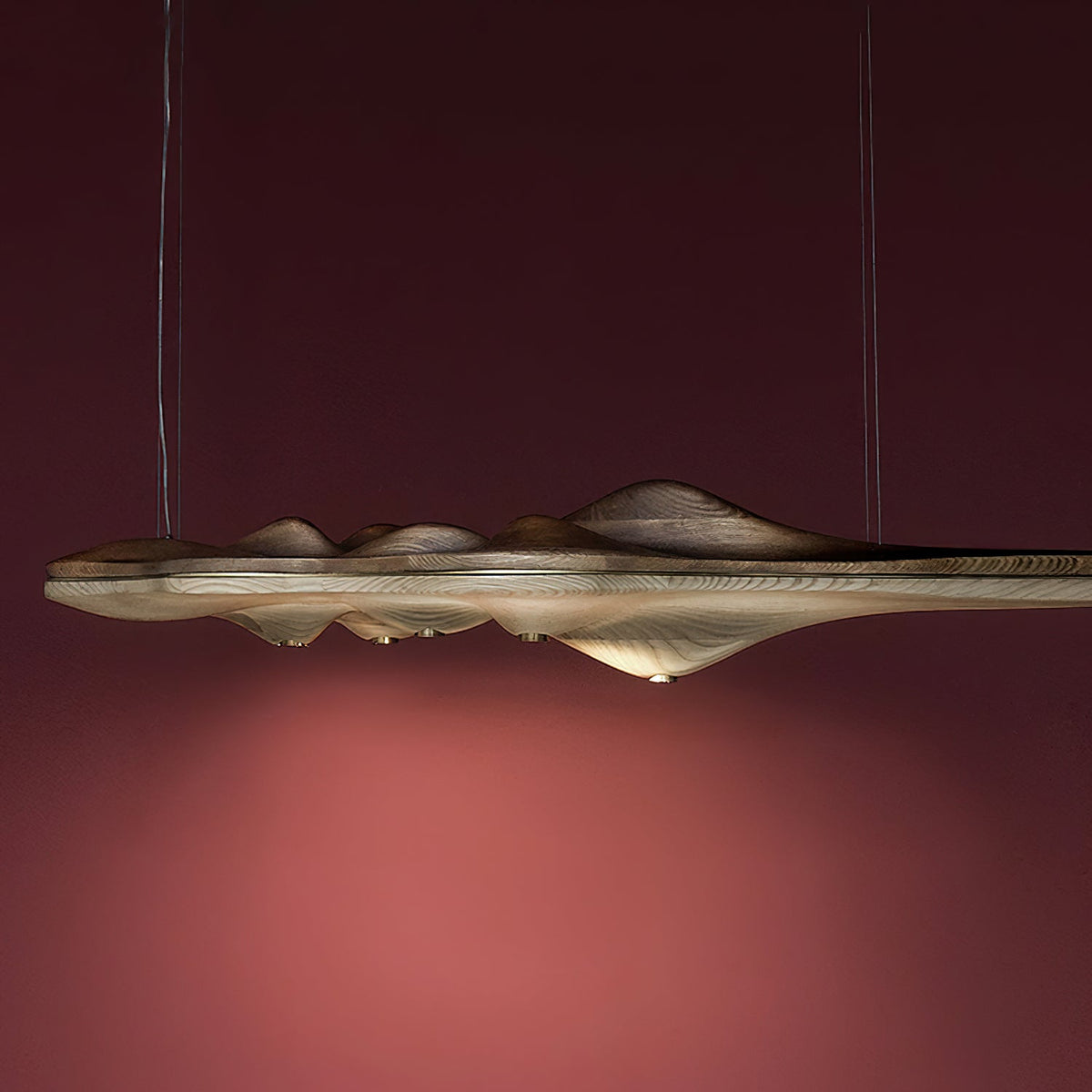 Etalyra Suspension en Bois Élégance Premium - Neutralighting