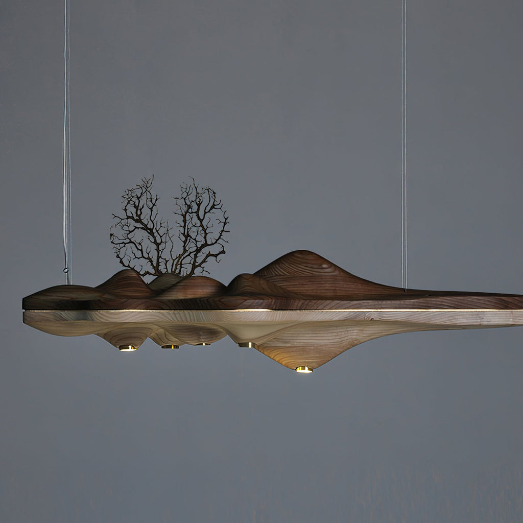 Etalyra Suspension en Bois Élégance Premium - Neutralighting