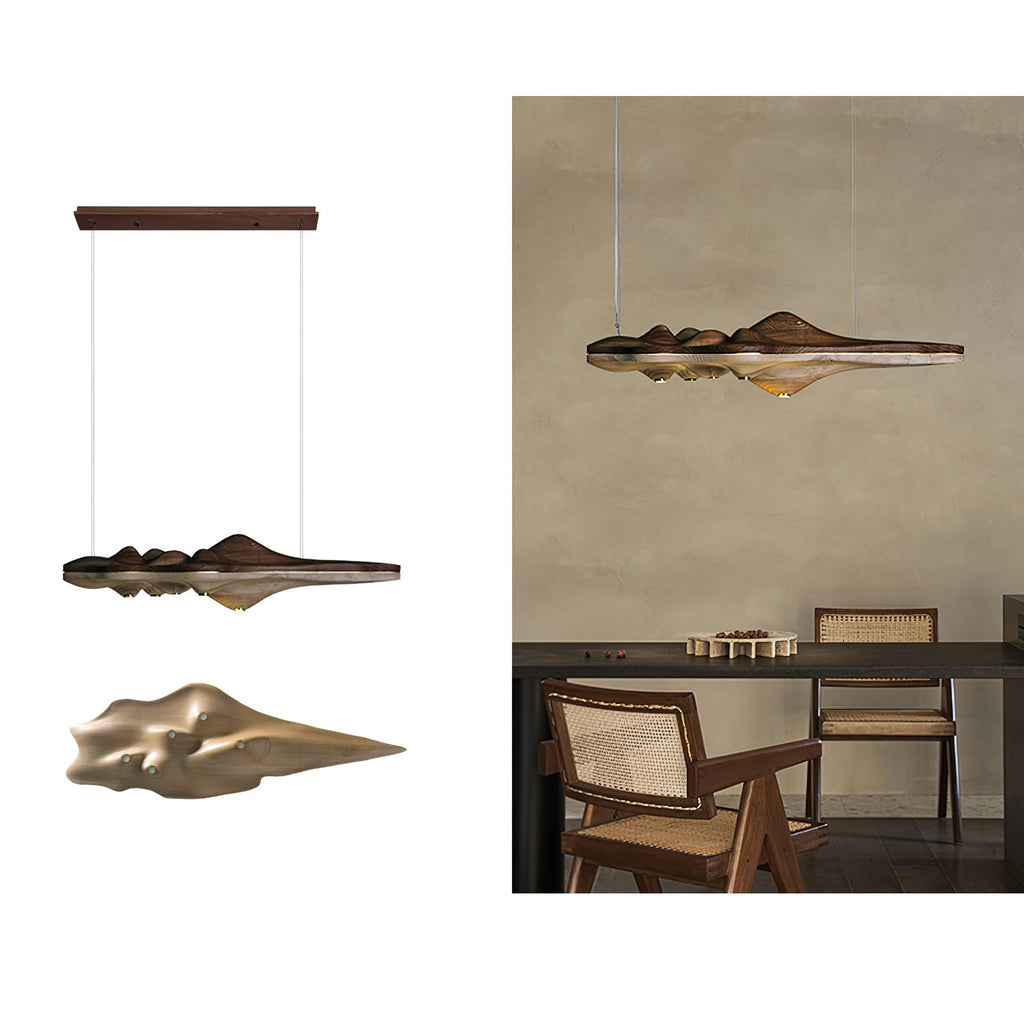 Etalyra Suspension en Bois Élégance Premium - Neutralighting