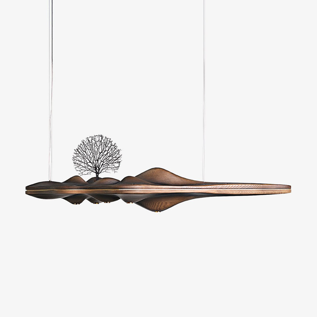 Etalyra Suspension en Bois Élégance Premium - Neutralighting