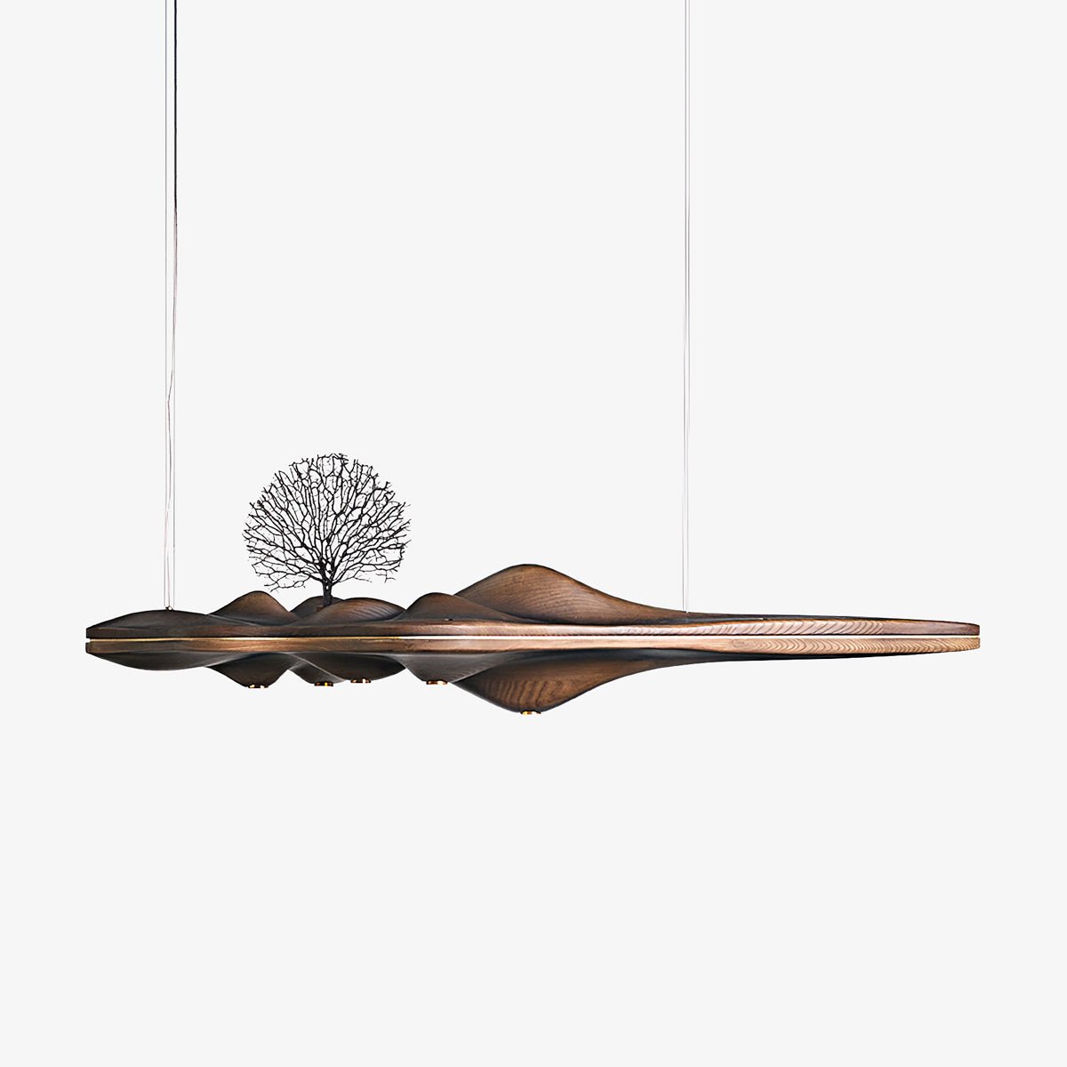 Etalyra Suspension en Bois Élégance Premium - Neutralighting