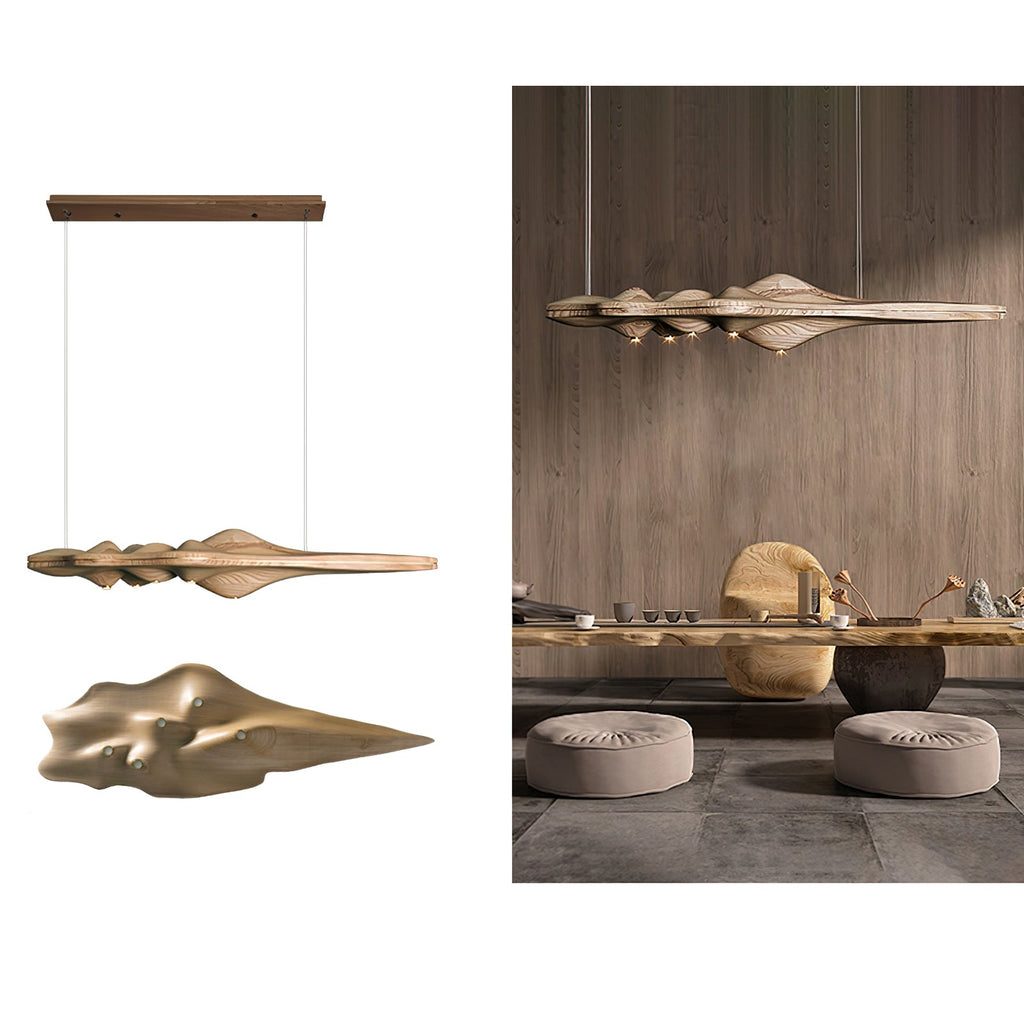 Etalyra Suspension en Bois Élégance Premium - Neutralighting